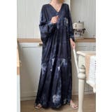 ブラック | 長袖ロングワンピース | Ulysses