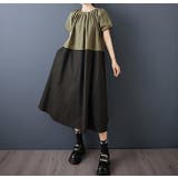 ランタンスリーブ切り替えワンピース | Ulysses | 詳細画像1 