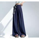 レースリボンワイドパンツ | Ulysses | 詳細画像3