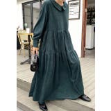 長袖デカ襟コーデュロイワンピース | Ulysses | 詳細画像2 