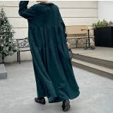 長袖デカ襟コーデュロイワンピース | Ulysses | 詳細画像3 