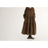 長袖デカ襟コーデュロイワンピース | Ulysses | 詳細画像5 