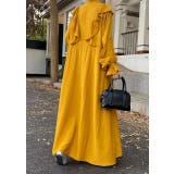 フリル長袖シングルブレストワンピース | Ulysses | 詳細画像4