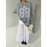 グレー | 刺繍長袖トレーナー | Ulysses