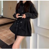 襟付きシングルブレストデニムジャケット | Ulysses | 詳細画像7