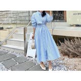 ブルー | ストライプシャツワンピース | Ulysses