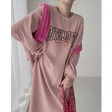 コーデュロイ長袖プリントワンピース | Ulysses | 詳細画像3