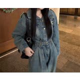 デニム長袖サロペット | Ulysses | 詳細画像8 