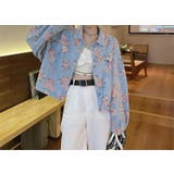 フラワープリントデニムジャケット | Ulysses | 詳細画像4 