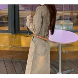 長袖襟付きデニムワンピース | Ulysses | 詳細画像4 