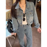 長袖ショートデニムジャケット | Ulysses | 詳細画像3