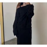 ブラック | オフショルダートレーナー | Ulysses