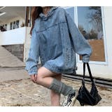 フード付きデニムトレーナー | Ulysses | 詳細画像4