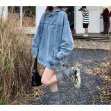 フード付きデニムトレーナー | Ulysses | 詳細画像5