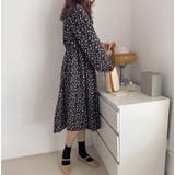 花柄リボン長袖ワンピース | Ulysses | 詳細画像8