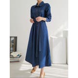 ダークブルー | デニムシャツワンピース | Ulysses