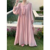 リボン長袖ロングワンピース | Ulysses | 詳細画像1 