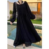 リボン長袖ロングワンピース | Ulysses | 詳細画像5 