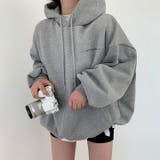 プリントフード付きトレーナー | Ulysses | 詳細画像3 