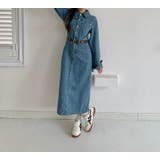 デニム長袖ワンピース | Ulysses | 詳細画像2 