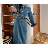 デニム長袖ワンピース | Ulysses | 詳細画像4 