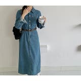 デニム長袖ワンピース | Ulysses | 詳細画像9 