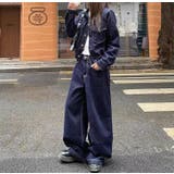 ダークブルー | デニムショートジャケットパンツセットアップ | Ulysses