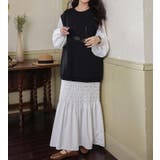 スウェット切り替えレイヤード風長袖ロングワンピース | Ulysses | 詳細画像8