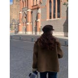 リバーシブル羊羔毛鹿の毛皮の綿毛ジャケット | Ulysses | 詳細画像5