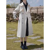 ライトベージュ | リボンロングジャケット | Ulysses