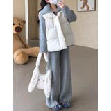 ニット襟付きトップスワイドパンツセットアップ | Ulysses | 詳細画像12 