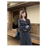 ショートシングルブレストジャケットワイドパンツセットアップ | Ulysses | 詳細画像3 