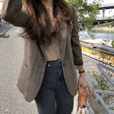 チェック柄スーツジャケット | Ulysses | 詳細画像7 