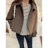 ブラウン | メルトンショートジャケット | Ulysses