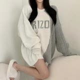 プリント配色セーター | Ulysses | 詳細画像1 