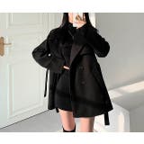 リボン襟付きダブルブレストメルトンジャケット | Ulysses | 詳細画像4 