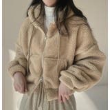 ショートフード付き羊羔毛ジャケット | Ulysses | 詳細画像6 