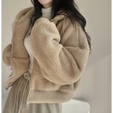 ショートフード付き羊羔毛ジャケット | Ulysses | 詳細画像7 