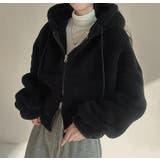 ショートフード付き羊羔毛ジャケット | Ulysses | 詳細画像11 