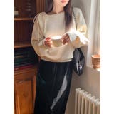 リボンオフショルダーニットトップス | Ulysses | 詳細画像4 