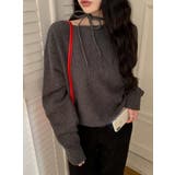 リボンオフショルダーニットトップス | Ulysses | 詳細画像9 