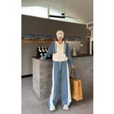 スウェット切り替えデニムトップスパンツセットアップ | Ulysses | 詳細画像3 