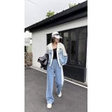 スウェット切り替えデニムトップスパンツセットアップ | Ulysses | 詳細画像3 