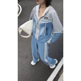 スウェット切り替えデニムトップスパンツセットアップ | Ulysses | 詳細画像4 