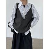 ダークグレー | ニットキャミソール | Ulysses