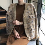 ベージュ | Vネックシングルブレストジャケット | Ulysses