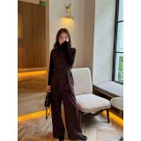 ベルト付きベストトップスワイドパンツセットアップ | Ulysses | 詳細画像3