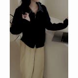 ブラック | ダブルジップセータートップス | Ulysses