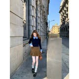 カラーコントラストの襟付きニットトップス | Ulysses | 詳細画像4