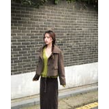 襟付きダブルブレストショートメルトンジャケット | Ulysses | 詳細画像2 